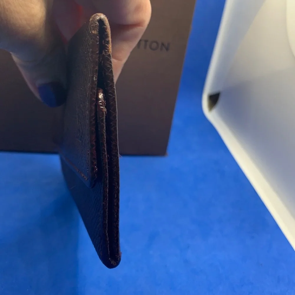 Louis Vuitton Epi leather brown‎ keychain 6 key holder with snap clo…